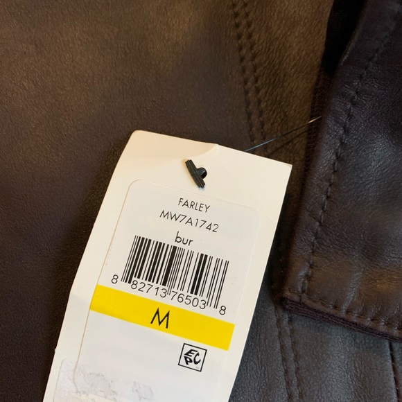 Andrew Marc New York Farley Leather coat. NWT - Picture 11 of 12